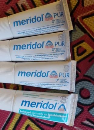 Зубные пастамини meridol 20мл