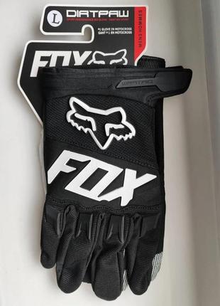 Мотоперчатки fox, моторукавички фокс, перчатки на мотоцикл, рукавички на мото