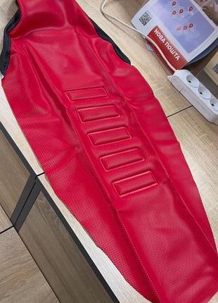 Обшивка сиденья мотоцикла, чехол на сиденье мото, чехол на сидіння мотоцикла