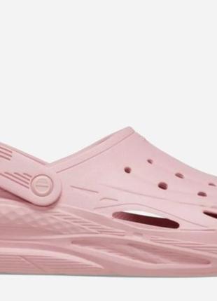 Крокси жіночі off grid clog petal pink рожеві