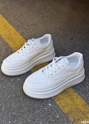 Стильні кеди на високій підошві