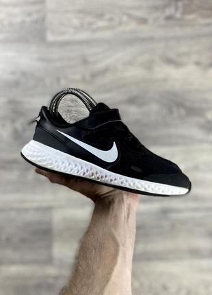 Nike runner revolution кроссовки 34 размер детские черные оригинал1 фото