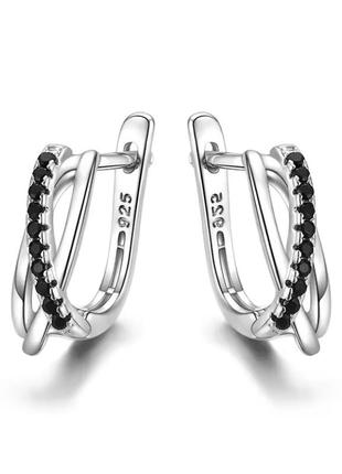 Серебряные серьги