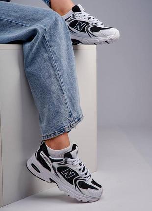 New balance 530 white black v2