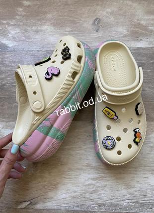 Original crocs crush summer pool крокси новінка краши