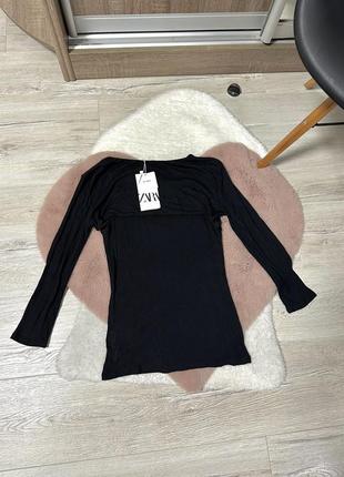 Маечка с рукавами от zara