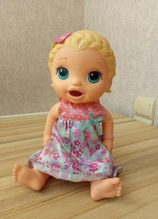 Кукла baby alive кукла со снеками hasbro