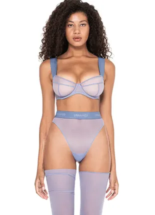 Unnamed 9 ash blue bra  zhilyova ліф бюст на кісточках широкі бретелі лого