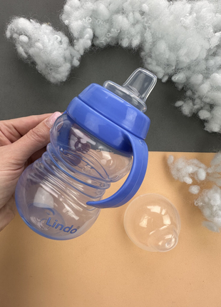 Поилка непроливайка с ручками 6м+