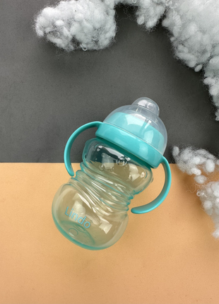 Поилка непроливайка с ручками 6м+