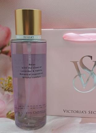 Парфумований міст для тіла та волосся lavender & vanilla natural beauty victoria's secret2 фото