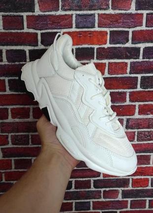 Чоловічі кросівки adidas ozweego white