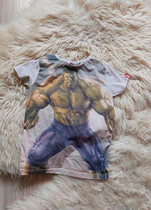 🩵💛💚 супер-т футболка халк avengers