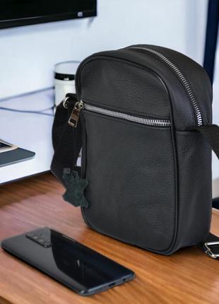 Сумка из натуральной кожи для мужская