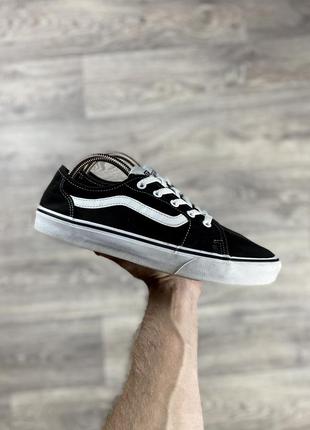 Vans кроссовки кеды мокасины 42 размер черные оригинал1 фото