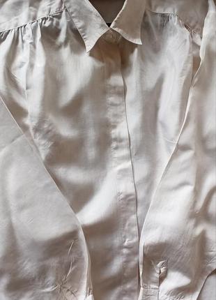 Блуза шовкова 48 р7 фото