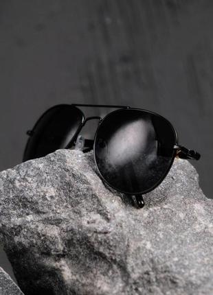 Сонцезахисні окуляри without aviator black3 фото
