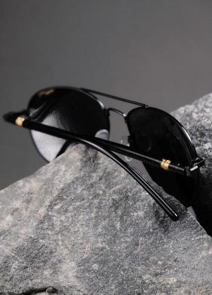 Солнцезащитные очки without aviator black4 фото