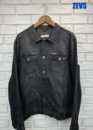 Чоловіча джинсова куртка muzzo батал