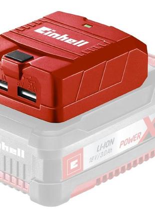 Зарядное устройство usb для аккумуляторов einhell te-cp 18 li usb - solo (4514120)5 фото