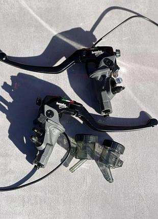 Комплект курков на мотоцикл, курки гидравлические, ричаги гідравлічні на мотоцикл, курки под гидравлику