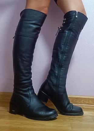 Шкіряні чоботи