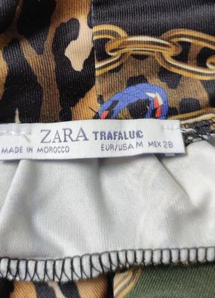 Сукня-гольф в леопринт від zara 🤎💚9 фото