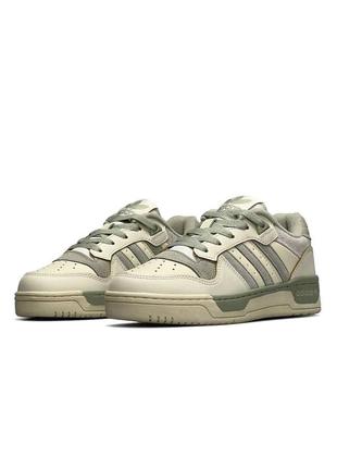 Adidas originals rivarly beige olive3 фото