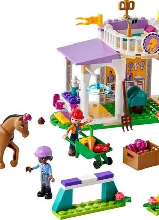 41746 lego friends тренировка лошади5 фото