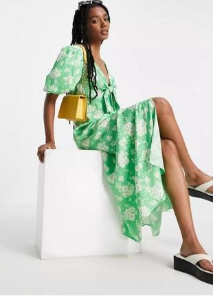Стильна зелена сукня міді river island