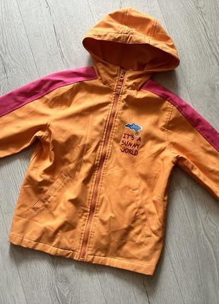 Дощовик вітровка для дівчинки