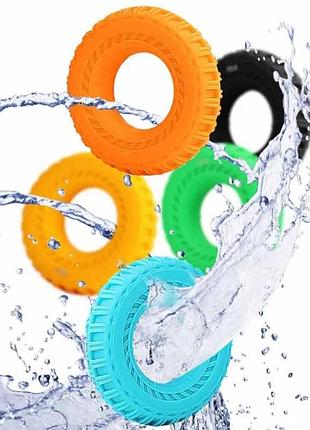 Кистевой силиконовый эспандер с нагрузкой 22 кг(50lb). массажер эспандер-бублик кистевой