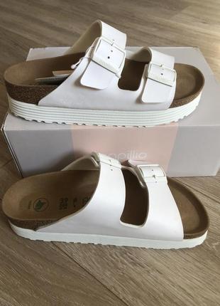 Birkenstock papillio arizona vegan.  шлепанці на платформе оригінал