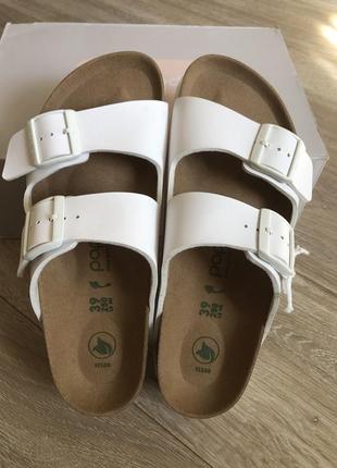 Birkenstock papillio arizona vegan.  шлепанці на платформе оригінал2 фото
