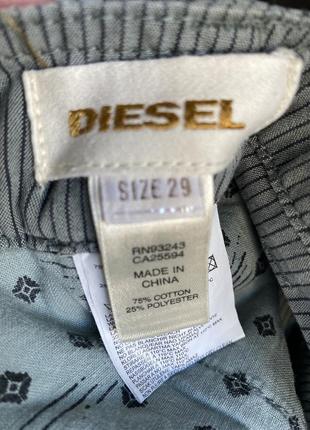Укороченные брюки diesel 44-46 р5 фото