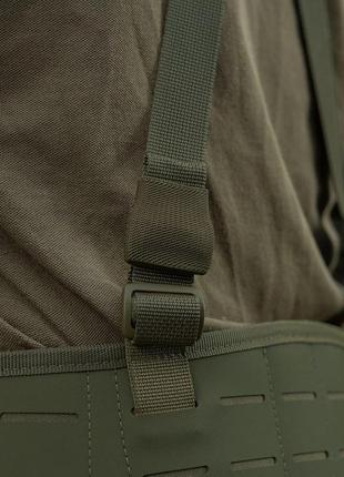 M-tac плечевые ремни для тактического пояса elite ranger green, военный ремень олива, армейские подтяжки8 фото