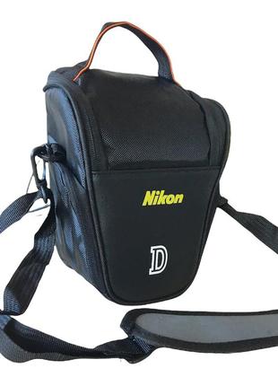 Брак нерівний логотип сумка для фотоапарата nikon никон протиударна чорний ( код: ibf007b-1 )3 фото