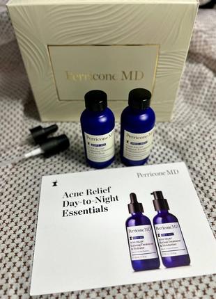 Perriconemd acne day to night набір для проблемної шкіри , акне, жирність .