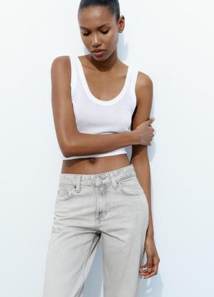 Прямі джинси zara3 фото
