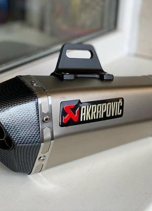 Глушитель на мотоцикл, прямоток, прямоточный глушитель, выхлоп на мото, акрапович, akrapovic