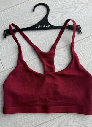 Топ в рубчик calvin klein
