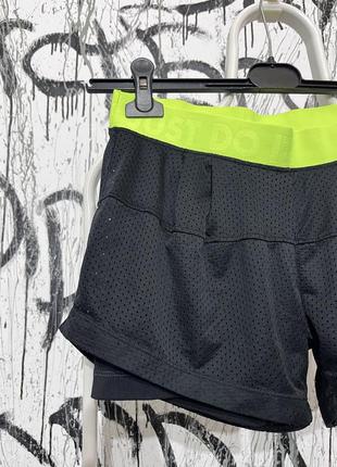 Женские спортивные термо шорты nike fit, just do it, оригинал, дышащие, сетка, удобные, беговые, для зала4 фото
