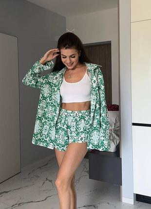 Женский летний костюм тройка