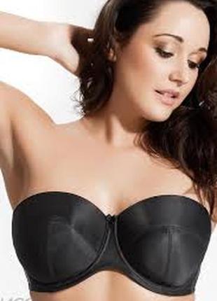 Бюстгальтер бюст бюстьек лифчик чашка 85 е 38 e 80 f черный panache новый