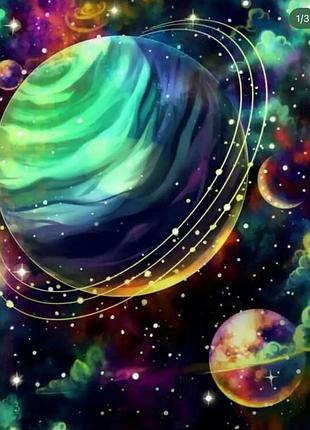 Алмазная мозаика 
30/40 на подрамнике
инструменты и стразы в наборе