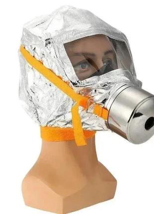 Противогаз fire mask tzl 30, серый. от сахары