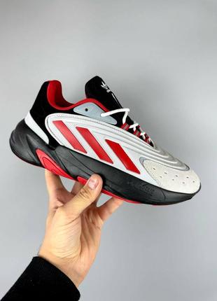 Чоловічі кросівки adidas ozelia black red9 фото