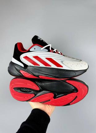 Чоловічі кросівки adidas ozelia black red7 фото