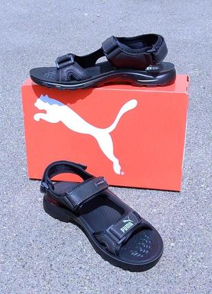 Puma мужские сандалии черные