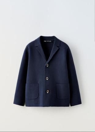 Трикотажный блейзер от zara